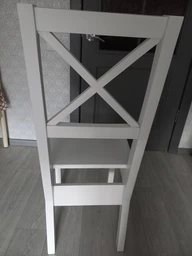 Стул коричневый деревянный для кафе, ресторана, кухни WID (сосна) фото от покупателей 2