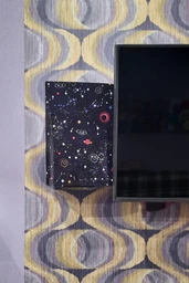 Виниловая наклейка на Sony PlayStation PS5 консоль и контроллер с принтом космос, арт.700349 фото от покупателей 2
