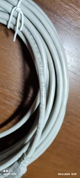 Патч-корд литой, UTP, RJ45, Cat.5e, 5m, серый фото от покупателей 7