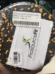 Ролик масажний профільований ProSource Sports Medicine Roller 33 x 15 см Блакитний (PS-3314-roller-blue) фото від покупців 1