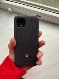 Оригінальний чохол Fabric Google Pixel 4 Blue ish (GA01283) фото від покупців 6