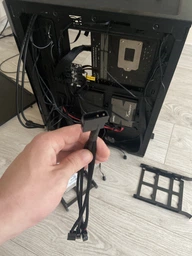 Переходник раздвоитель 1 на 4 кулера 26 см 4 pin fan cooler hub кабель (607356396) Черный