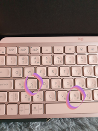 Клавіатура бездротова Logitech MX Keys Mini Wireless Illuminated UA Rose (920-010500) фото від покупців 16