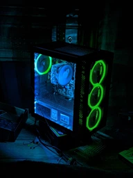 Вентилятор Vinga LED fan-01 Yellow