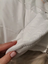 Детский набор в кроватку Comfort ТM PAPAELLA одеяло 100х135 см и подушка 40х60 см, антиаллергенные, зигзаг/молоко (8-29611*004) фото от покупателей 2