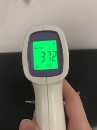 Безконтактний термометр KV -11 з функцією ручного налаштування, інструкцією , гарантійним талоном та батарейками ( 310182353 - 3262) фото від покупців 2
