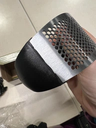 Прес для часнику GARLIC PRESS ручний із нержавіючої сталі подрібнювач металевий з ручкою чорний часникодавка фото від покупців 19