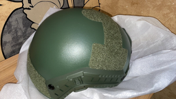 Баллистическая шлем-каска Fast цвета олива стандарта NATO (NIJ 3A) M/L фото от покупателей 3