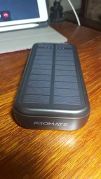 УМБ Promate SolarTank-20PDQi 20000 mAh с солнечной панелью 20W PD USB-C 18W QC USB-A 10W Qi 2xUSB-A Black (solartank-20pdqi.black) фото от покупателей 8