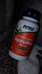 Натуральная добавка Now Spirulina 500 mg 100 tablet фото от покупателей 8