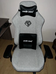 Кресло для геймеров Anda Seat Phantom 3 Size l Dark Gray Fabric (ad18y-06-gb-f) фото от покупателей 1