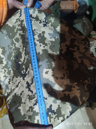 Сумка баул-рюкзак влагозащитный тактический армейский военный 95 л Пиксель фото от покупателей 3