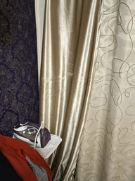 Комплект готовых штор VR-Textil Бархат № 1556ш Пудровый 150х290 см 2 шт (33-0421)
