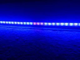 Світлодіодна вологостійка самоклейна стрічка Nazim Rainbow Light з пультом ДУ і блоком живлення фото від покупців 2