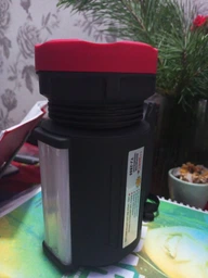 Переносний світлодіодний ліхтар світильник 2886, з функцією Power bank, 5W+20SMD, зарядка 220 В фото від покупців 11