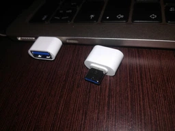 Адаптер перехідник OTG USB Type-C White фото от покупателей 6