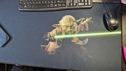 Игровая поверхность WorkPlaceShop SW STARWARS YODA 400х900 мм фото от покупателей 5