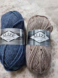 Пряжа Alize Superlana Maxi 57 бордовий