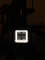Светодиодная противотуманная фара дополнительная фара Led ближний свет квадратная Autoexpect (01930) фото от покупателей 4