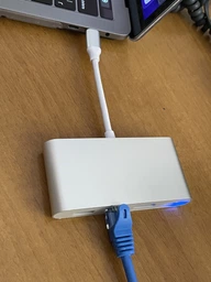 Адаптер Dynamode Multiport USB3.1 Type-C to HDMI / RJ-45 / USB 3.0 / USB Type-C, разрешение до 4K HD -3840x2160 (Multiport USB 3.1 Type-C to HDMI-RJ45) фото от покупателей 2