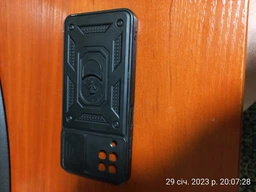 Чохол Camshield з кільцем-підставкою на Samsung Galaxy M32 синій