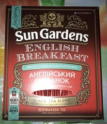 Чай черный без добавок Sun Gardens English Breakfast 25 пакетиков фото от покупателей 6