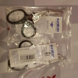 Ножницы для разрезания одежды Surgicon с пластиковыми ручками 18 см тупые (2000988938638)