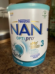 Смесь молочная сухая NAN 3 Optipro с 5 олигосахаридами и L. Reuteri для детей от 12 месяцев 800 г (8445291443761)