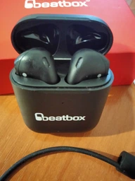 Наушники BeatBox PODS AIR 2 Wireless charging White-red (bbpair2wcwr) фото от покупателей 13