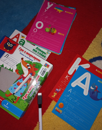 Игра с маркером Vladi Toys Пиши и вытирай Буквы (укр) (VT5010-13) (4820195057537)