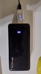 Зовнішній акумулятор Remax Hunergy&nbsp;60000mAh QC 22.5W LED лампа Білий (RPP-173) фото від покупців 1