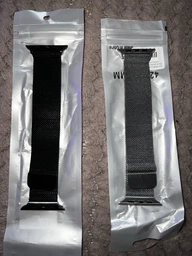 Ремешок Миланская Петля Apple Watch 42/44/45/46/49 mm Black (17) фото от покупателей 4