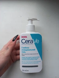 Глубоко очищающий гель CeraVe для склонной к несовершенствам кожи лица и тела 236 мл (3337875784054) фото от покупателей 2