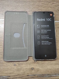 Чохол Fiji GC для Xiaomi Redmi 10C книжка магнітна Blue фото від покупців 2