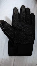 Лижні вело спортивні рукавички Windstopper сенсорні неопрен Сірі L фото від покупців 1