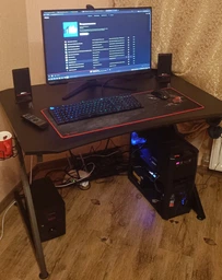 Комп'ютерний стіл Trust GXT 711X Dominus Desk Black (22523/24503) фото від покупців 15