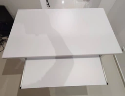 Компьютерный стол Ferrum-decor Дейв 75x140x70 белый ДСП Дуб Сан-Марино 32мм фото от покупателей 5