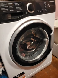 Стиральная машина Whirlpool фронтальная, 6кг, 1200, A+++, 43см, дисплей, инвертор, люк черный, белый (WRBSB6228BUA)