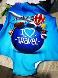 Чохол для валізки Turister модель Pasportu розмір L Різнокольоровий (Pst_215L) фото від покупців 3