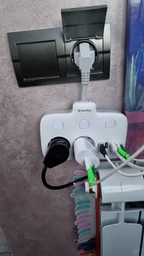 Сетевой фильтр-удлинитель ColorWay 2x220V/3xUSB-A/1xUSB-C (CW-CHE24PDW) фото от покупателей 5