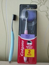 Зубная щетка Colgate High Density древесный уголь мягкая 2 шт (8718951369153) фото от покупателей 10