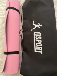 Килимок для йоги та фітнесу + чохол (мат, каремат спортивний) OSPORT Yoga ECO Pro 6мм (n-0007) Зелено-м'ятний фото від покупців 11