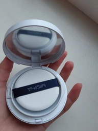 Увлажняющее тональное средство №21 Missha M Magic Moisture Cushion Moist Up SPF50+/PA+++ 15 g (1480118КР) фото от покупателей 2