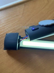 Фонарь аккумуляторный для дома ручной светодиодный LED фонарик лампа аккумуляторная с USB Type C зарядкой магнитом крючком поворотный рабочий светильник для ремонта гаража автомобиля кемпинга аварийного освещения 400 lm COB 5 режимов яркий переносной фото от покупателей 1