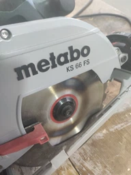 Мощная ручная дисковая пила по дереву Metabo KS 66 FS : 1500 Вт, круг 190мм циркулярная пила 601066000 фото от покупателей 19