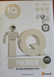 Бумага офисная IQ Premium А4 класс А+ 80 г/м2 500 листов Белая (9003974431567) фото от покупателей 8
