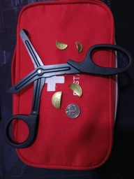 Тактичні медичні ножиці, ножиці парамедичні, чорного кольору, TTM-01 A №1 фото від покупців 2
