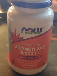 Витамины и минералы NOW Foods Vitamin D3 5000 IU 240 капсул фото от покупателей 5