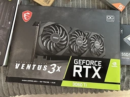 Видеокарта MSI GeForce RTX 3060 Ti VENTUS 3X 8G OC LHR