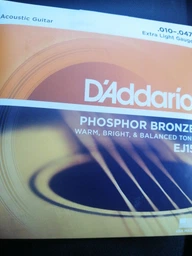 Струни для акустичної гітари EJ15 Phosphor Bronze Extra Light (10-47)